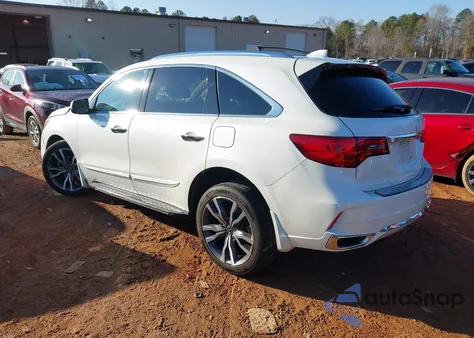 2019 Acura Mdx Advance Pkg from USA, damaged, VIN 5J8YD4H81KL011830